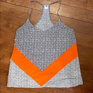 Razor back tank top